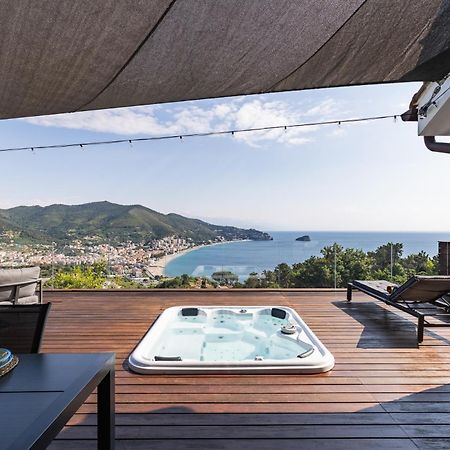 Spettacolare Vista Isola Terrazza E Idromassaggio Villa Noli Dış mekan fotoğraf