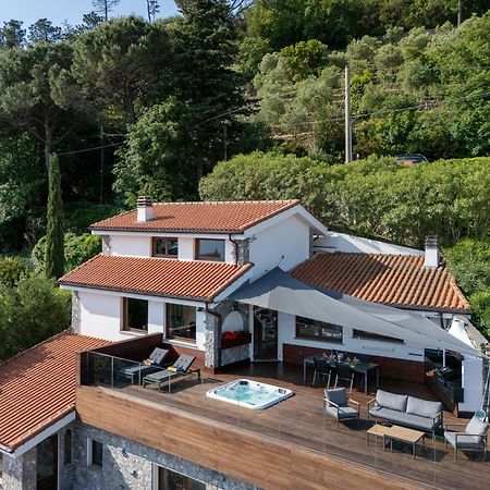 Spettacolare Vista Isola Terrazza E Idromassaggio Villa Noli Dış mekan fotoğraf